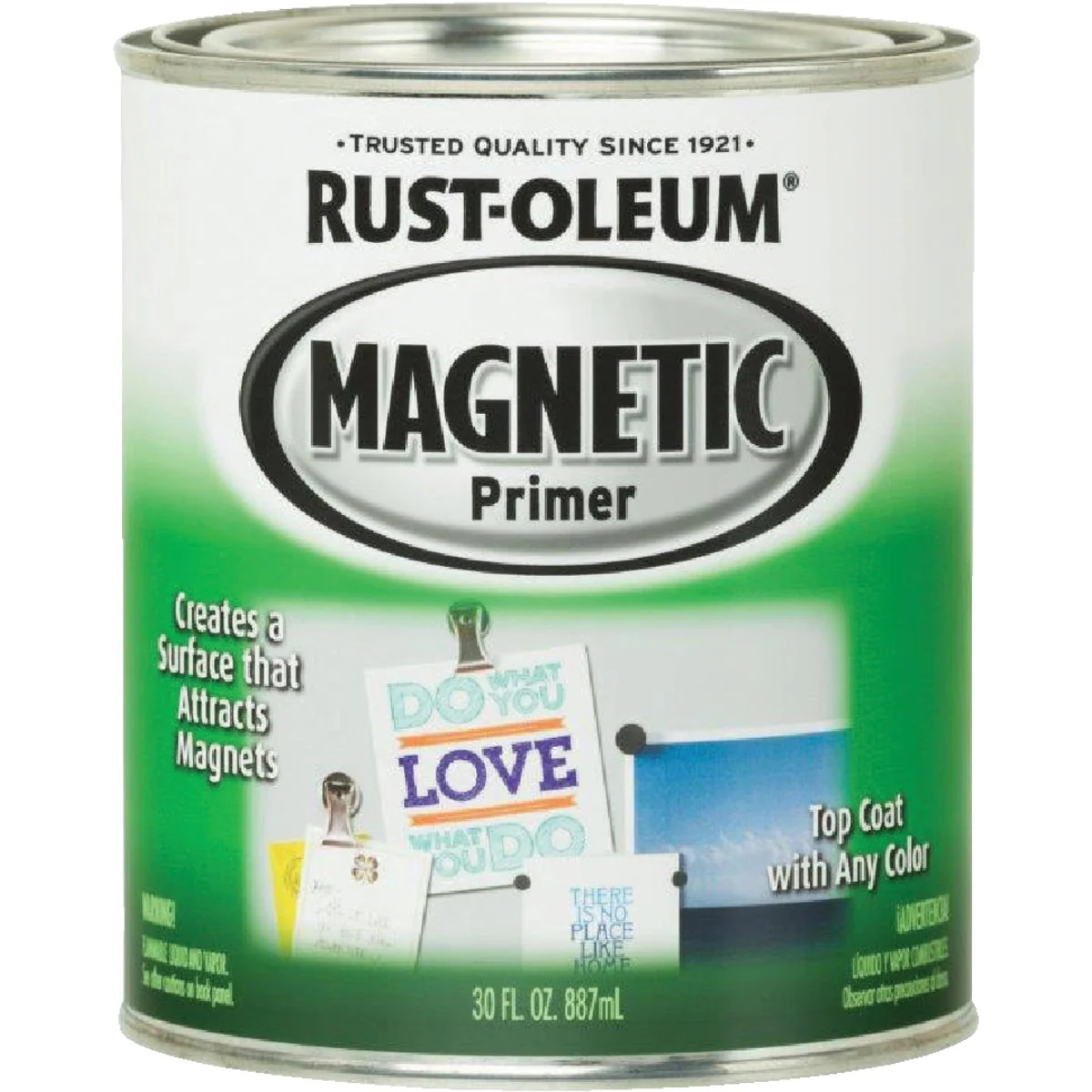 Minimalist Rust-Oleum Dark Gray 30 Oz. Interior Magnetic Paint Primer Advanced