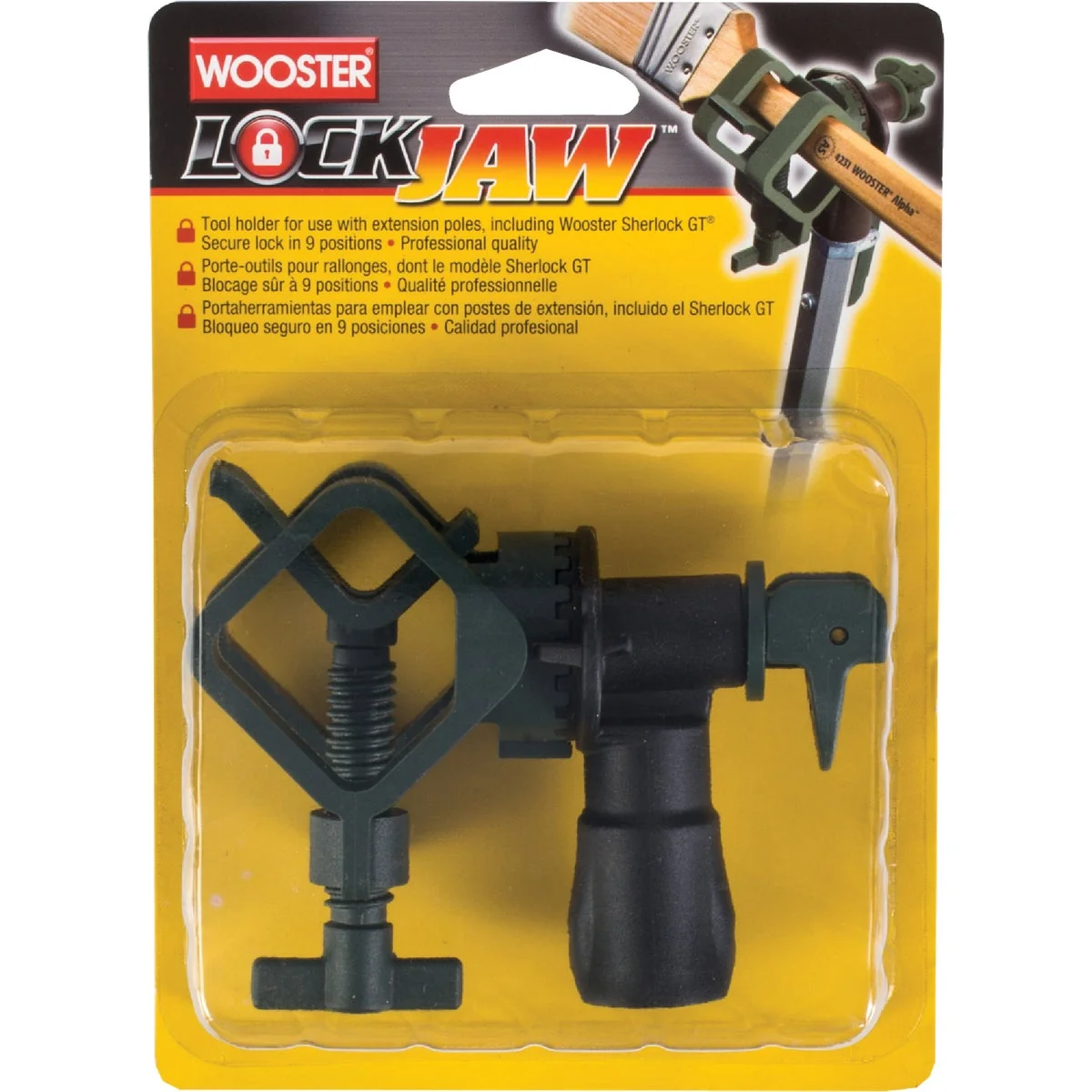 Lightweight Wooster Lock Jaw Tool Brush Holder Healthy
