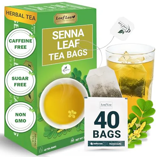 Comfortable Senna Leaf Tea Bags 40 Count Recyclable