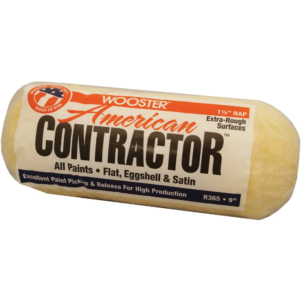 Versatile Wooster American Contractor 9 In. x 1-1 4 In. Knit Fabric Roller Cover Fast