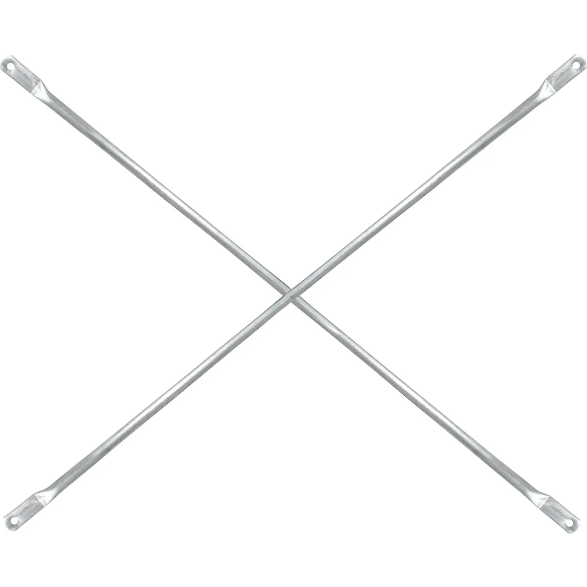 Trendy MetalTech 7 Ft. x 4 Ft. Galvanized Steel Scaffolding Cross Brace For Frames High-End