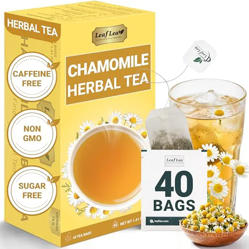 Advanced Chamomile Herbal Tea Bags 40 Count Sustainable