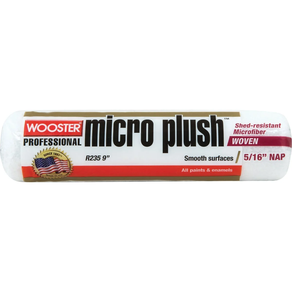 Proven Wooster Micro Plush 9 In. x 5 16 In. Microfiber Roller Cover World-Class