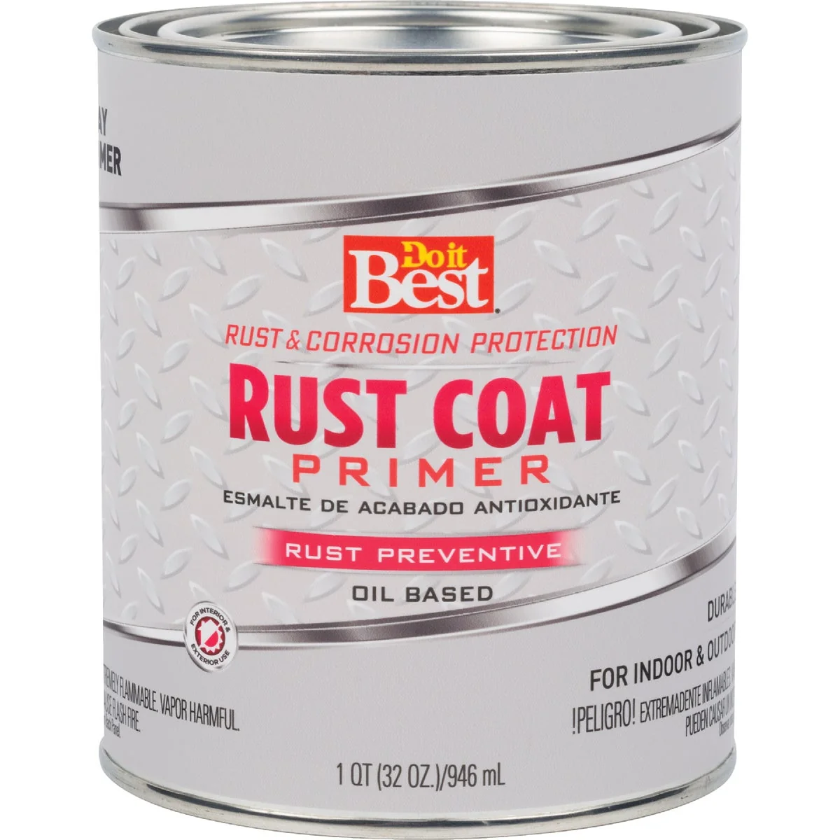 Crafted Do it Rust Coat Enamel Primer Gray 1 Qt. Excellent