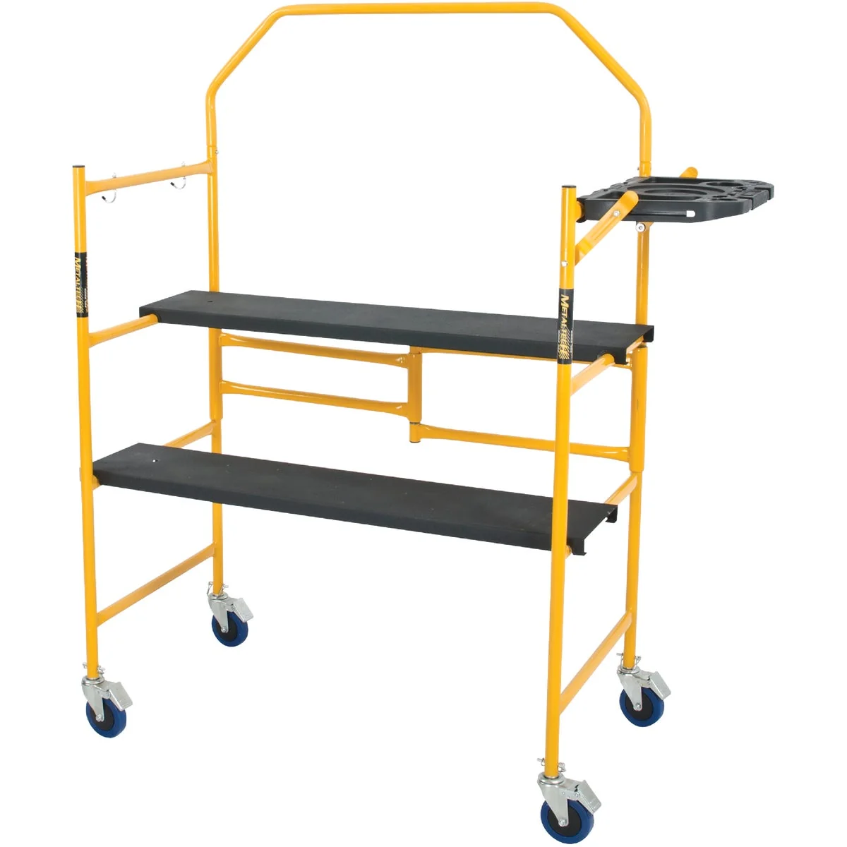Premium MetalTech 500 Lb. Load Capacity Indoor Multi-Purpose Steel Scaffolding Natural