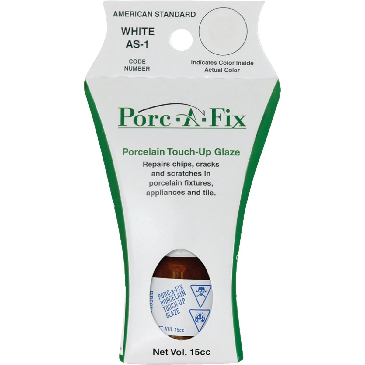 Fashionable Fixture-Fix Porc-A-Fix American Standard White High Gloss Porcelain Touch-up Paint 15cc Next-Generation