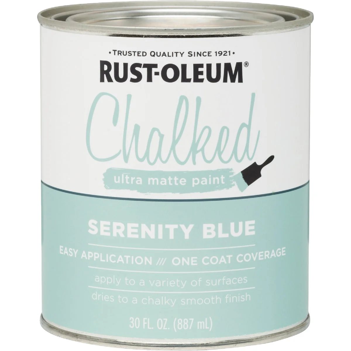 Functional Rust-Oleum Chalked Serenity Ultra Matte 30 Oz. Chalk Paint Luxury