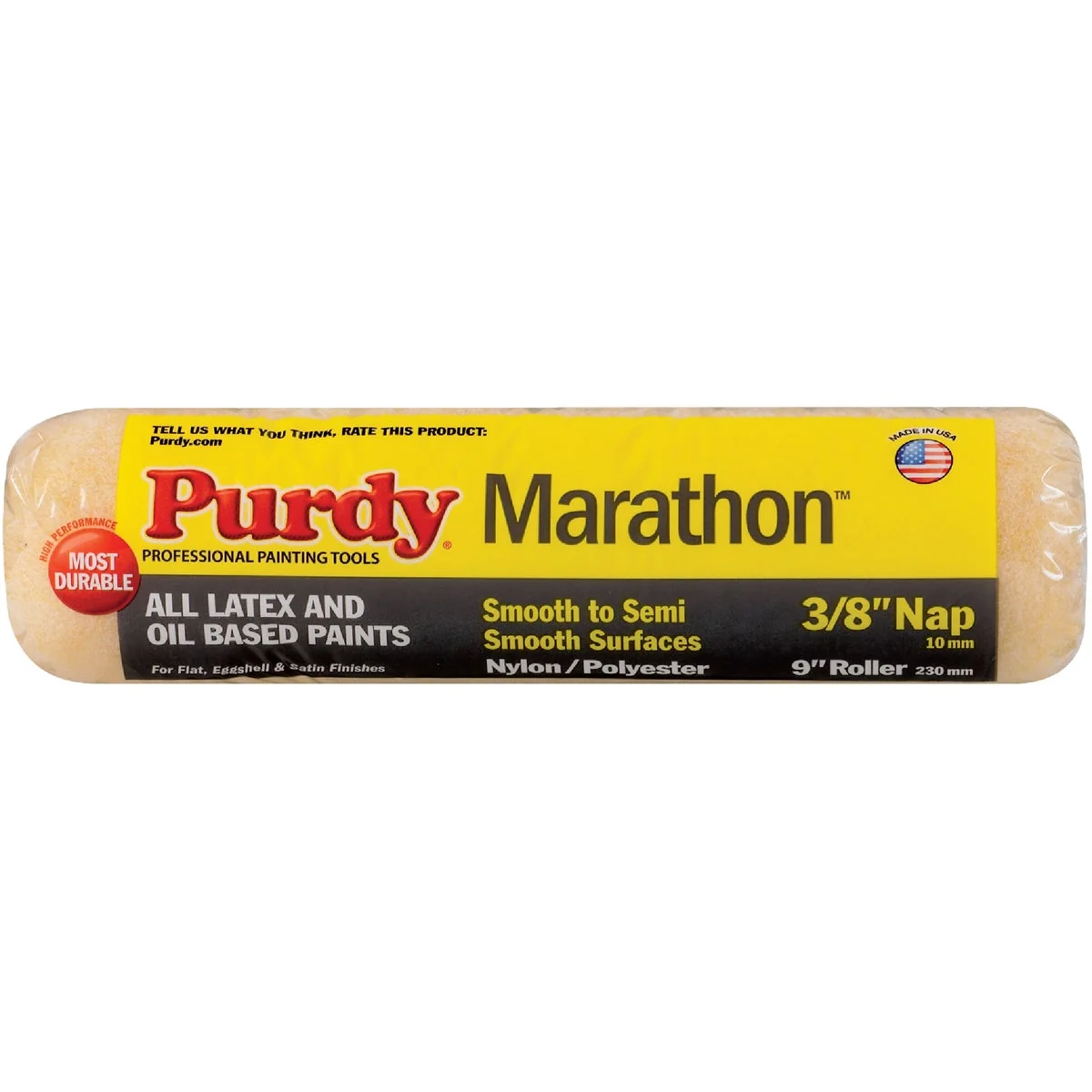 Original Design Purdy Marathon 9 In. x 3 8 In. Knit Fabric Roller Cover Elite