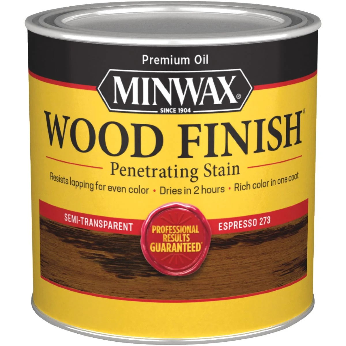 Fine Crafted Minwax Wood Finish Penetrating Stain Espresso 1 2 Pt. World-Class