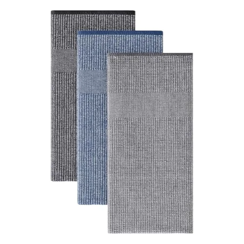 Professional 380 GSM Cotton Premium Kitchen Towels 3 Pack 3 Count Dependable