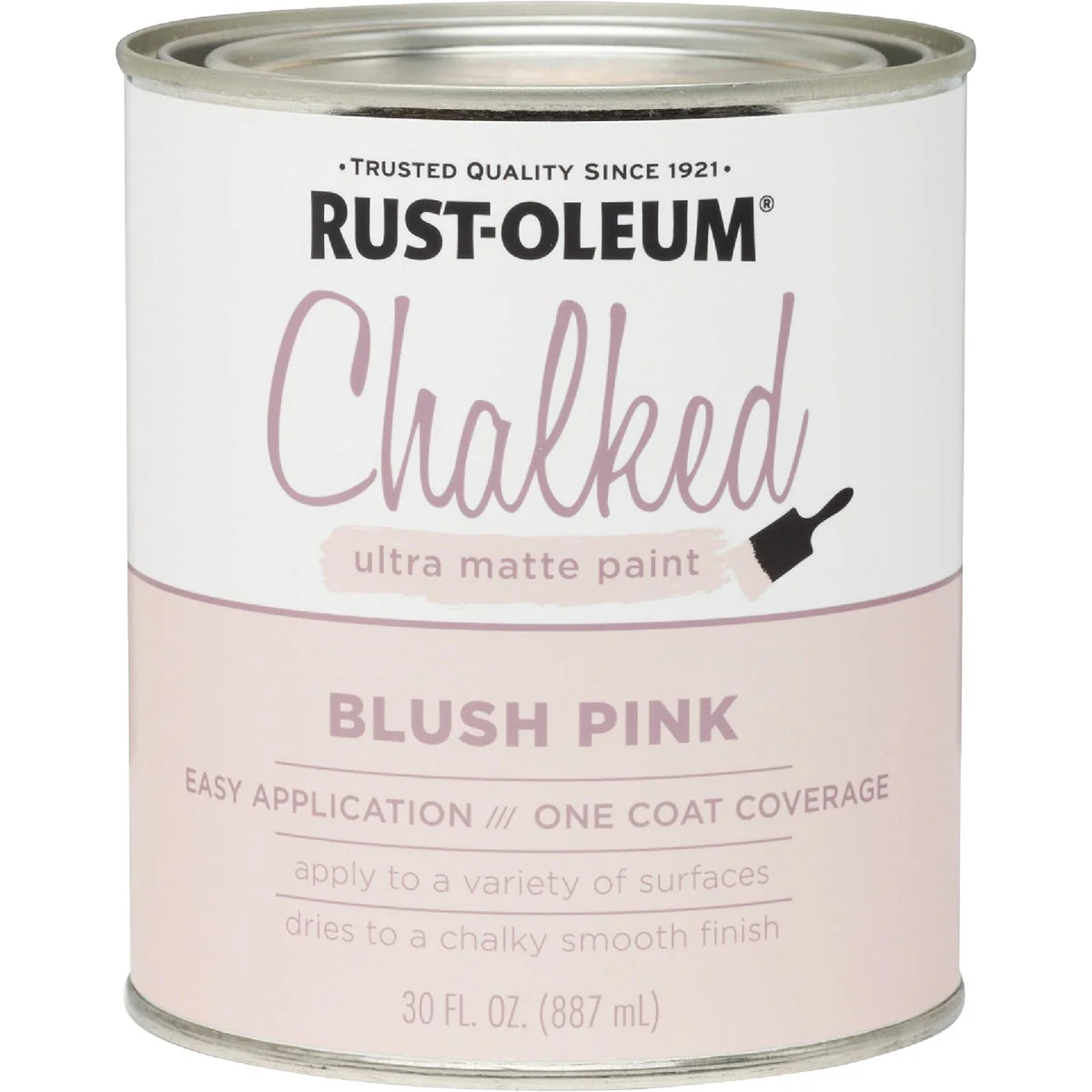 Responsible Rust-Oleum Chalked Blush Pink Ultra Matte 30 Oz. Chalk Paint Specialty