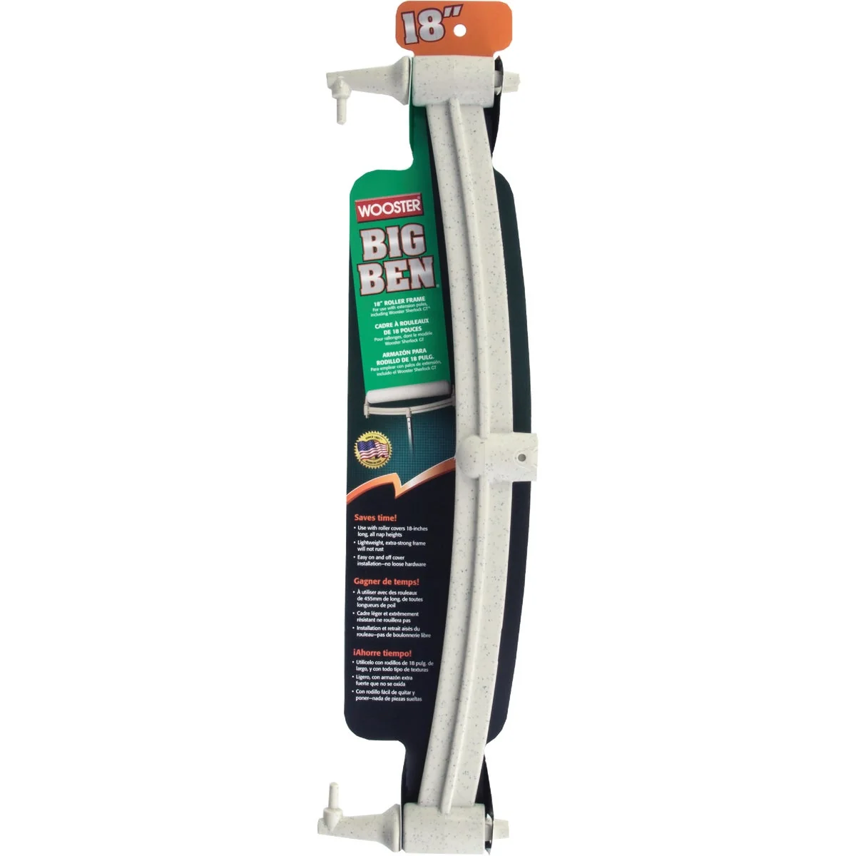 Optimized Wooster Big Ben 18 In. Lightweight Threaded Roller Frame Carefully Designed