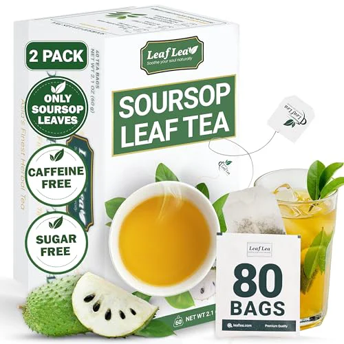 Modern 80 Soursop Leaf Tea Bags 80 Count Casual