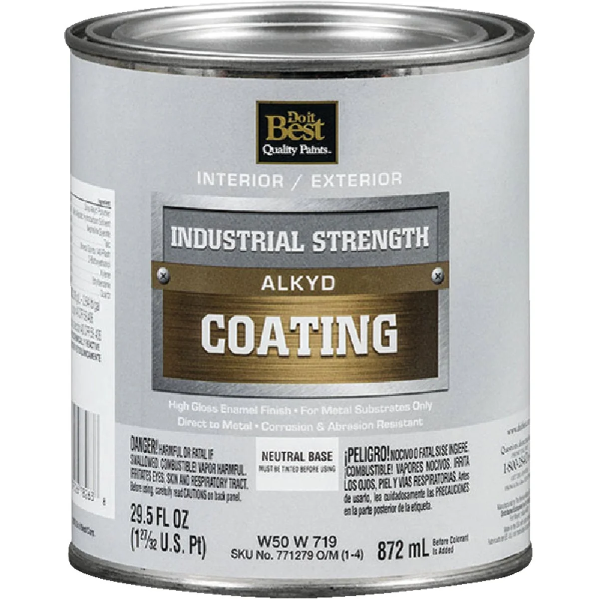 Excellent Do it Neutral Base Alkyd Industrial Coating 1 Qt. Official