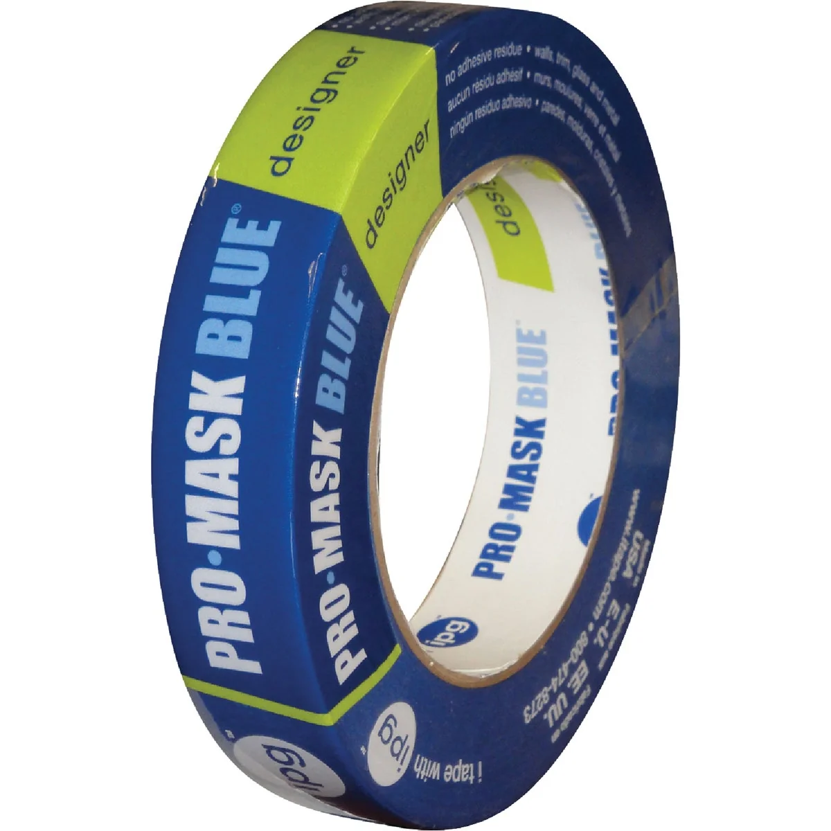 Responsible IPG ProMask Blue 0.94 In. x 60 Yd. Designer Masking Tape Powerful