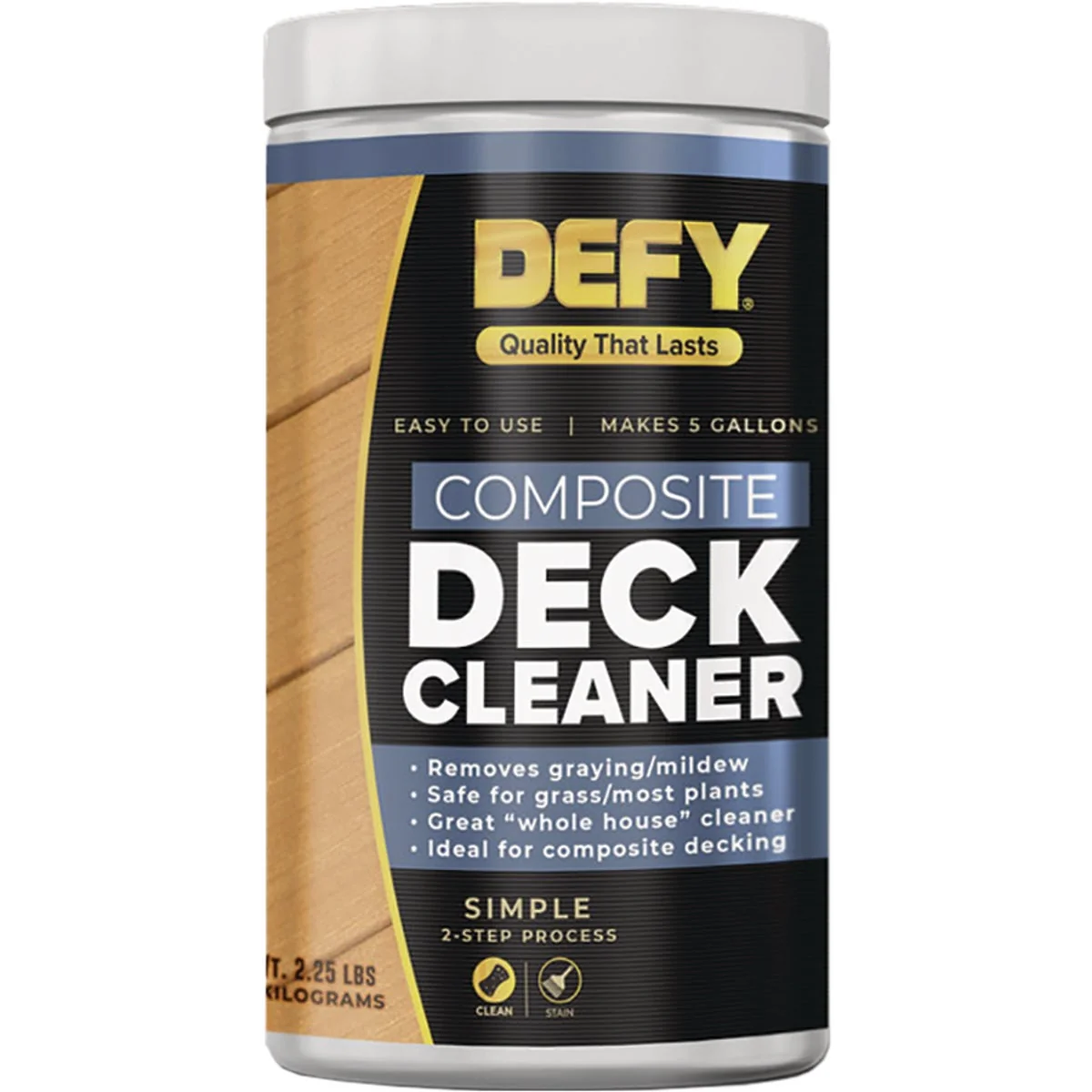 Official DEFY 2.25 Lb. Composite Deck Cleaner Verified