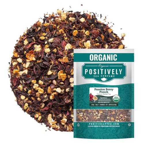 Authentic Passion Berry Punch Herbal Tea 4 Ounce Traditional