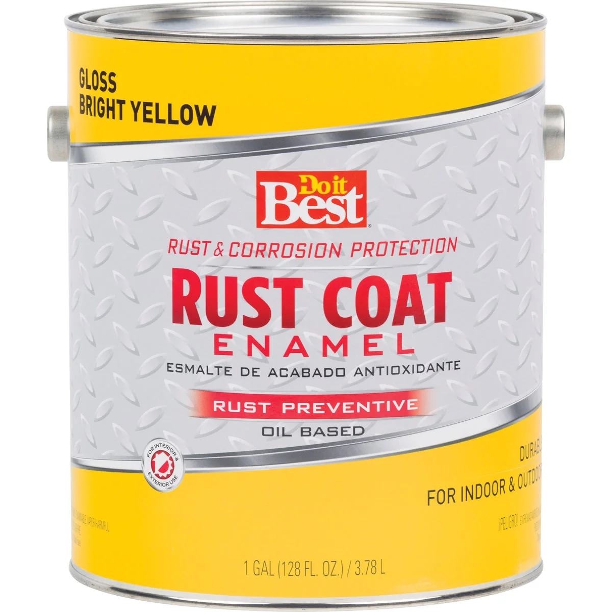 Luxury Do it Rust Coat Oil-Based Gloss Enamel Bright Yellow 1 Gal. Trusted