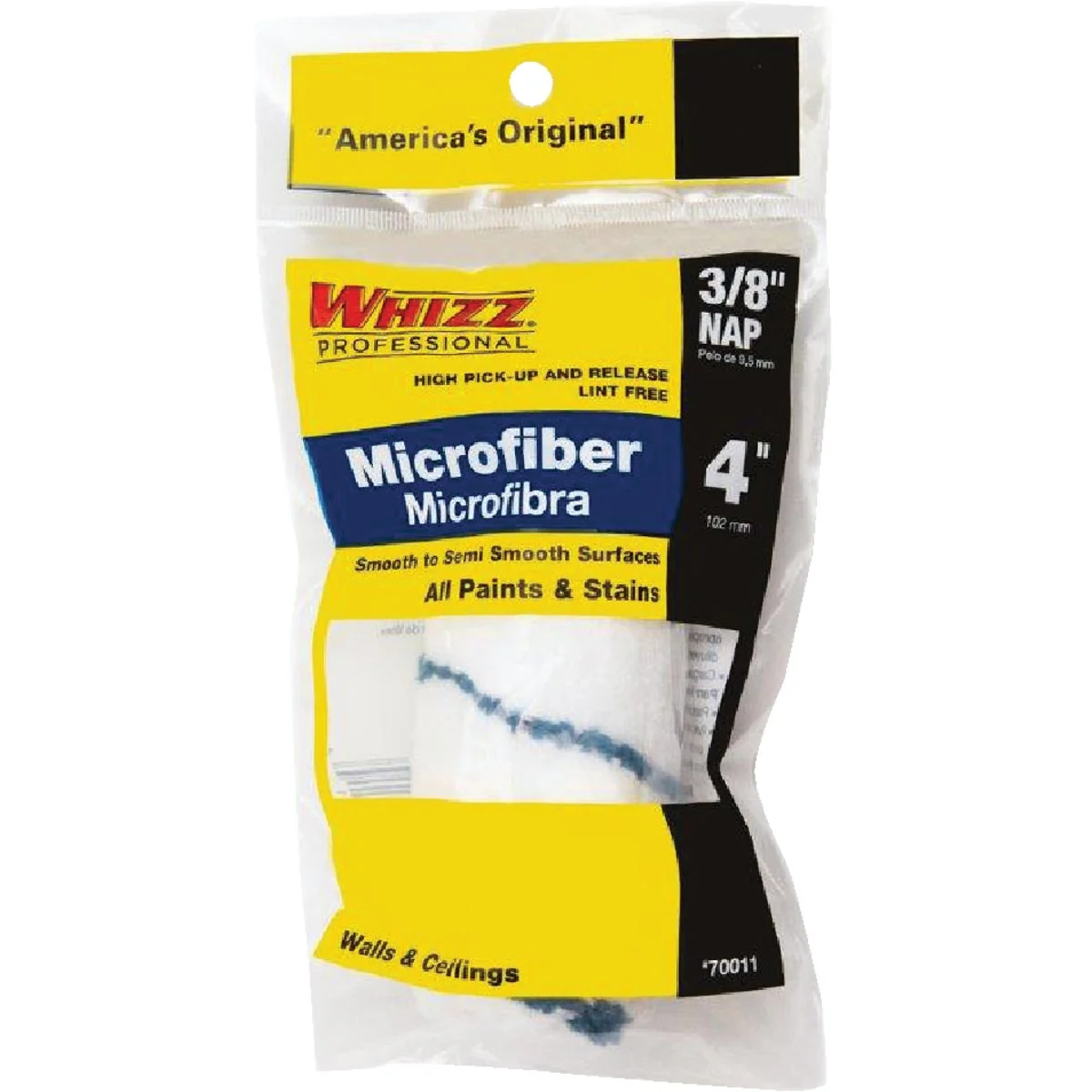 Secure Whizz Xtra Sorb 4 In. x 3 8 In. Microfiber Roller Cover Excellent