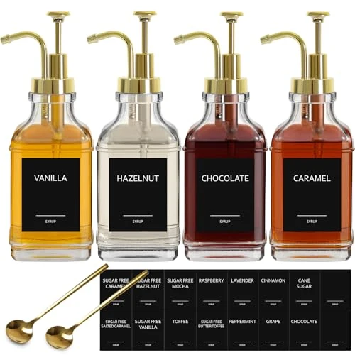 Crafted Gold Coffee Bar Accessories Reusable