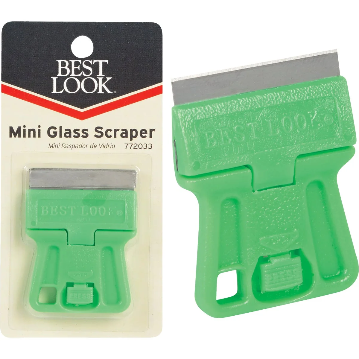 Responsible Look Mini Glass Razor Scraper Practical