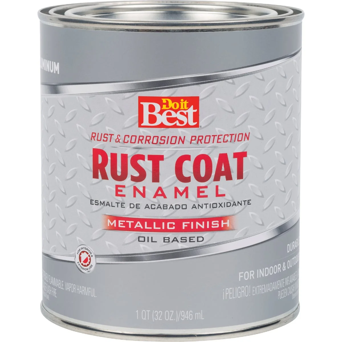 Crafted Do it Rust Coat Oil-Based Gloss Enamel Aluminum 1 Qt. Fine Crafted