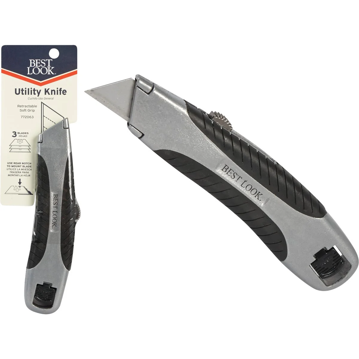 Advanced Look 6.4 In. Retractable Utility Knife Scraper Reliable