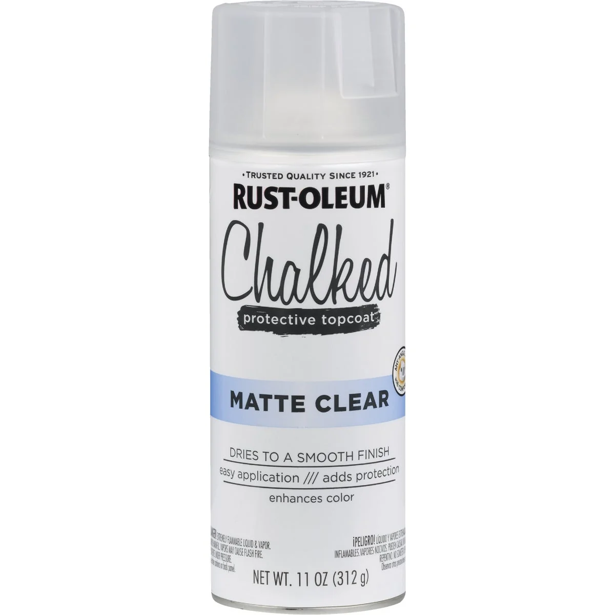Secure Rust-Oleum Chalked 12 Oz. Ultra Matte Spray Paint Clear Specialty