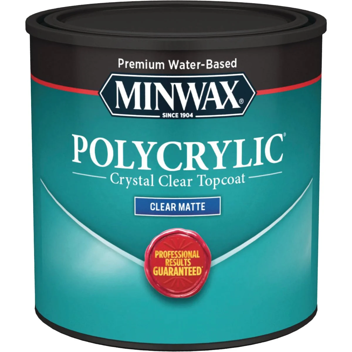 Responsible Minwax Polycrylic 1 2 Pt. Matte Water Based Protective Finish Contemporary