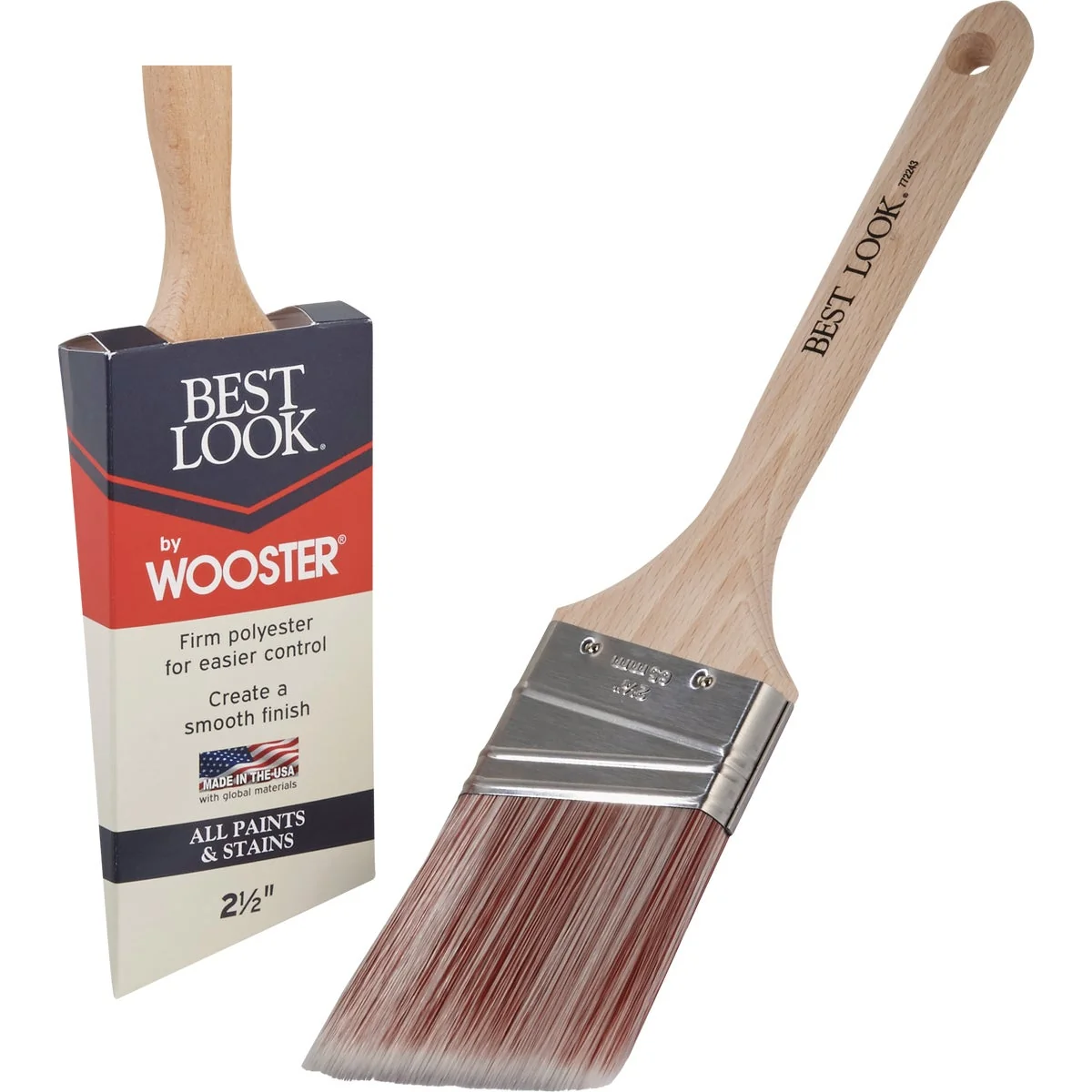 Original Design Look By Wooster 2-1 2 In. Angle Sash Paint Brush Clean