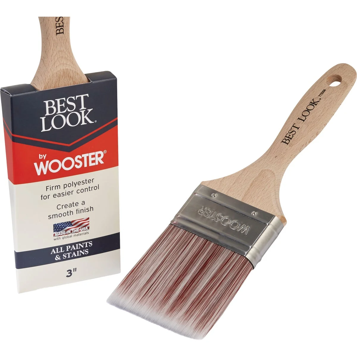 Fast Look By Wooster 3 In. Flat Paint Brush Premium Material