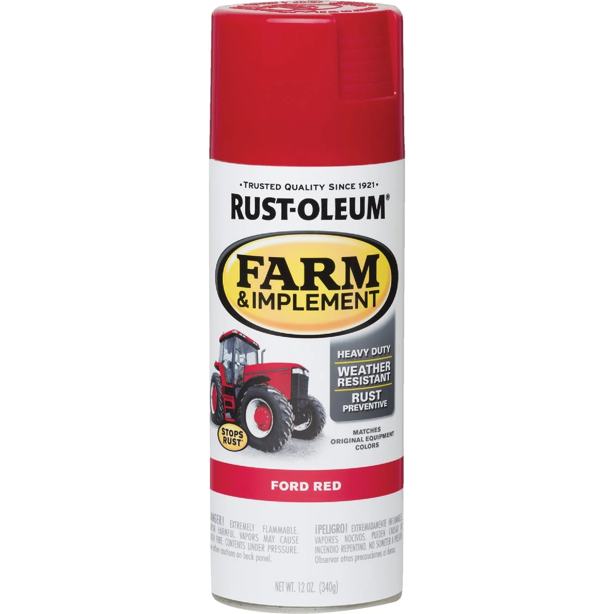 Exclusive Rust-Oleum 12 Oz. Ford Red Farm Implement Spray Paint High-Grade