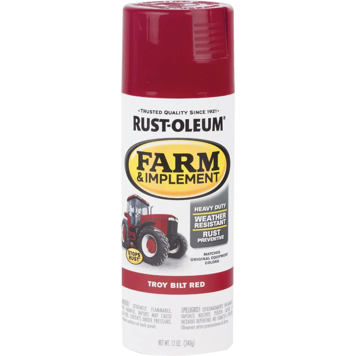 Breathable Rust-Oleum 12 Oz. Troy-Bilt Red Farm Implement Spray Paint Fashionable