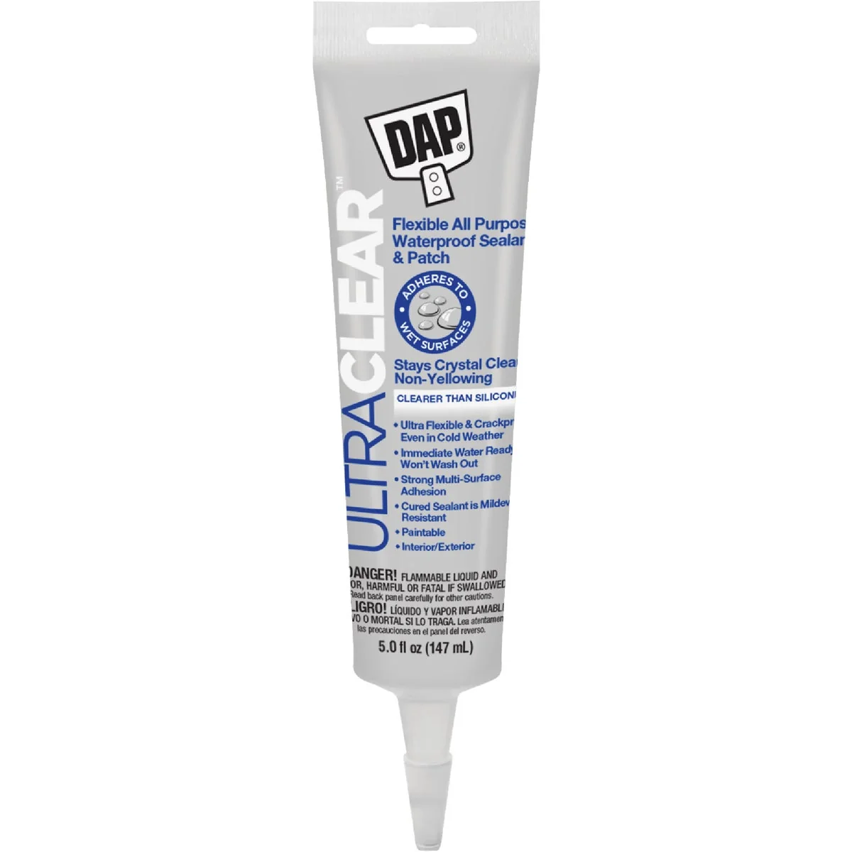 Sophisticated DAP Ultra 5 Oz. Flexible Elastomeric Sealant Clear Advanced