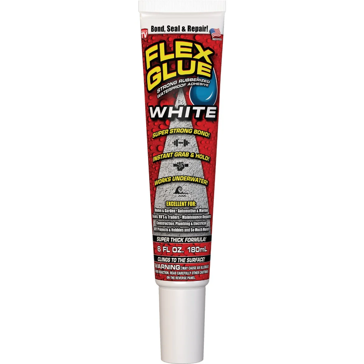 Contemporary Flex Glue 6 Oz. White Multi-Purpose Adhesive Selected