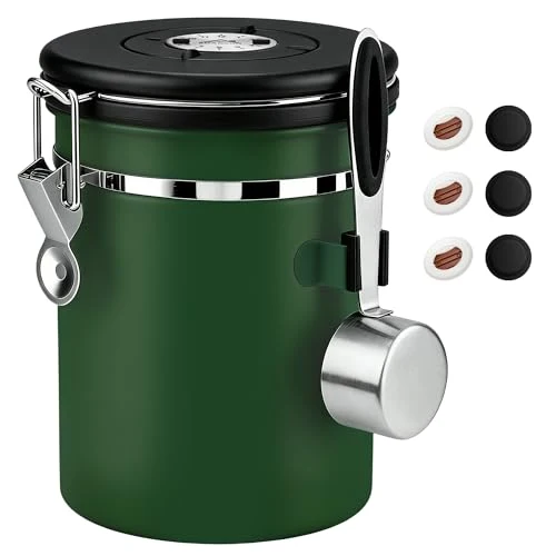 Expertly Made Coffee Canister Airtight Solid