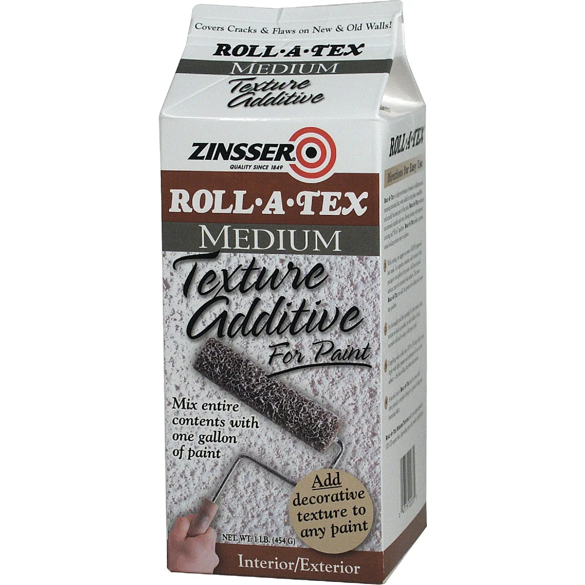 Dependable Zinsser Roll-A-Tex Medium Texture Paint Additive 1 Lb. Sustainable