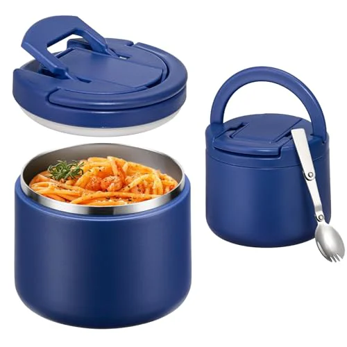 Convenient 14oz Vacuum Insulated Soup Thermo for Hot Food Official