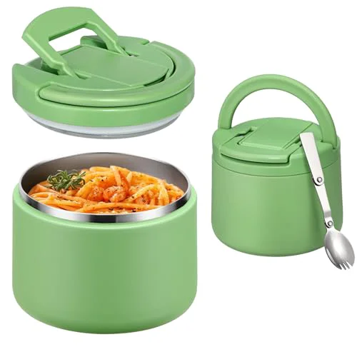 High-Quality 14oz Vacuum Insulated Soup Thermo for Hot Food Effective