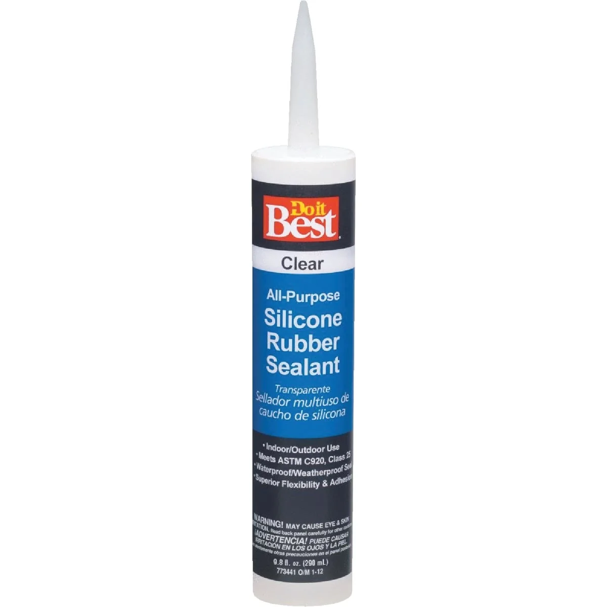 Safe Do it 9.8 Oz. All-Purpose Silicone Sealant Clear Innovative