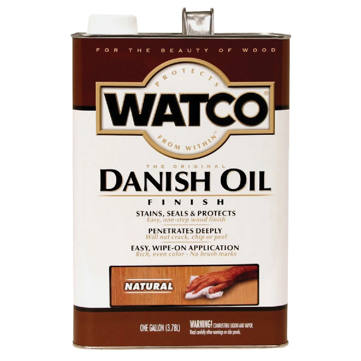 High-Performance Watco Danish 1 Gal. VOC Compliant Natural Oil Finish Trendy