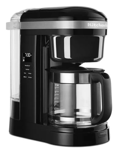 Natural 12 Cup Drip Coffee Maker with Spiral Showerhead Practical