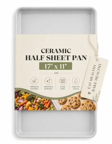 First-Class Ceramic Baking Sheet Half Size 17 x11 Classic