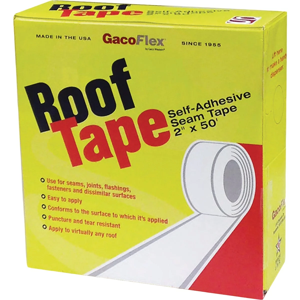 Comfortable GacoRoof RoofTape 2 In. x 50 Ft. Self Adhesive Seam Tape 193-946 Outstanding