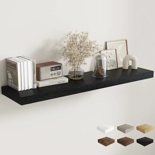 Pure 55 Inch Fireplace Mantel Shelf Practical