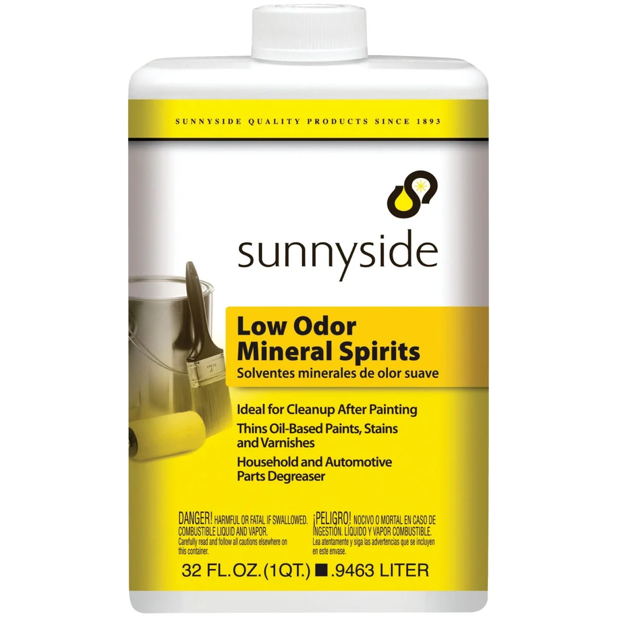 Elegant Sunnyside 1 Quart Mineral Spirits High-Performance