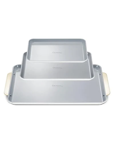 Original Design Non Stick Ceramic Baking Sheet Trio 3 Count High-End