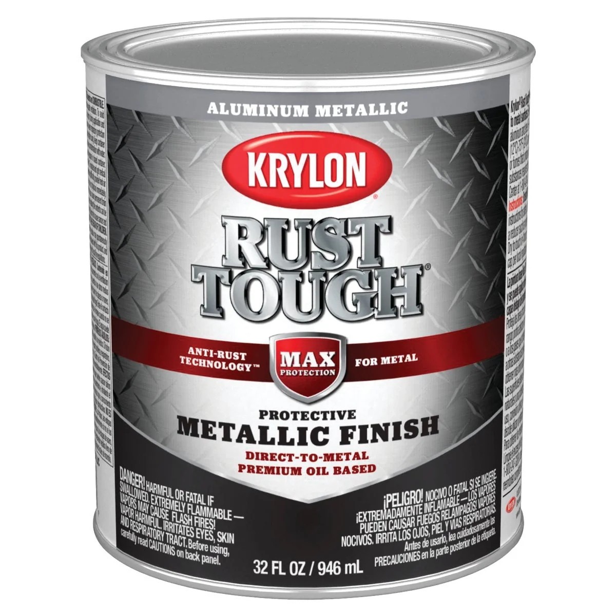 Proven Valspar Anti-Rust Oil-Based Gloss Armor Rust Control Enamel Aluminum 1 Qt. Quality