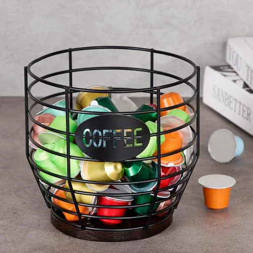 Elite Large Coffee Pod Holder 2 Count Easy-to-Use