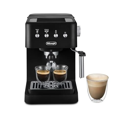 Environmentally Friendly De Longhi Classic Matte Black Espresso Machine Smart